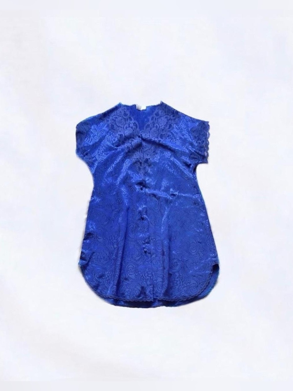 val mode ⋆ vintage pajama shirt dress